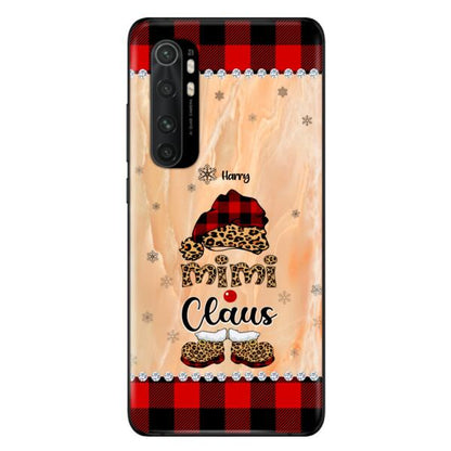 Personalized Mimi Claus Phone Case - Up to 9 Names - Gift For Grandma - Case For Xiaomi, Oppo And Huawei