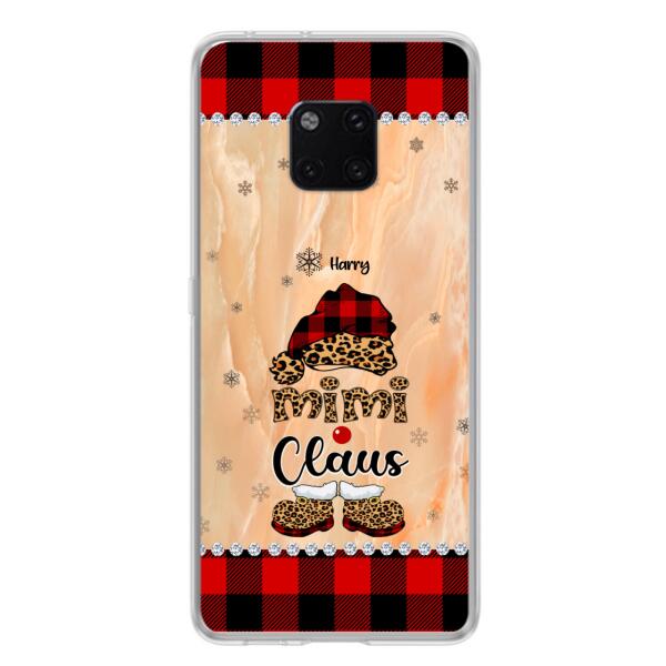 Personalized Mimi Claus Phone Case - Up to 9 Names - Gift For Grandma - Case For Xiaomi, Oppo And Huawei