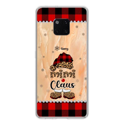 Personalized Mimi Claus Phone Case - Up to 9 Names - Gift For Grandma - Case For Xiaomi, Oppo And Huawei