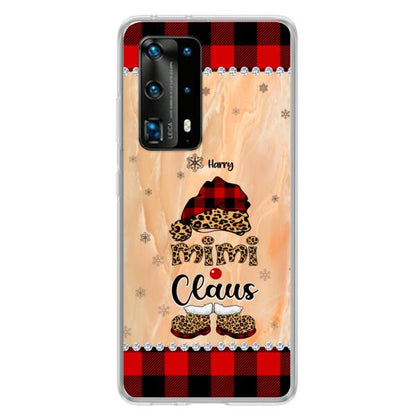 Personalized Mimi Claus Phone Case - Up to 9 Names - Gift For Grandma - Case For Xiaomi, Oppo And Huawei
