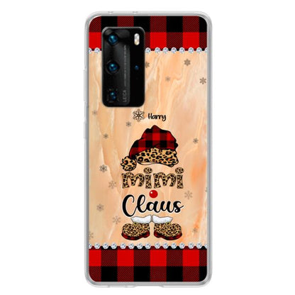 Personalized Mimi Claus Phone Case - Up to 9 Names - Gift For Grandma - Case For Xiaomi, Oppo And Huawei