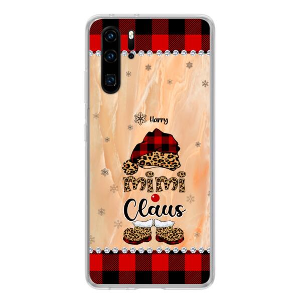 Personalized Mimi Claus Phone Case - Up to 9 Names - Gift For Grandma - Case For Xiaomi, Oppo And Huawei