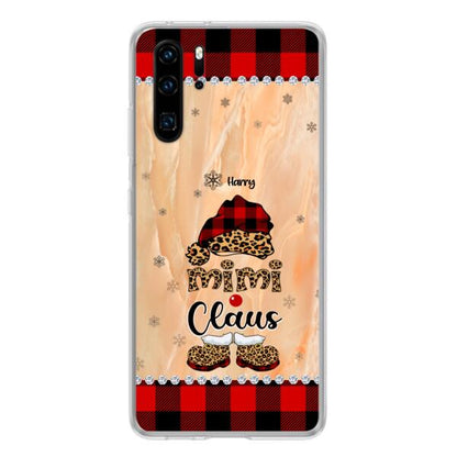 Personalized Mimi Claus Phone Case - Up to 9 Names - Gift For Grandma - Case For Xiaomi, Oppo And Huawei