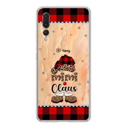Personalized Mimi Claus Phone Case - Up to 9 Names - Gift For Grandma - Case For Xiaomi, Oppo And Huawei