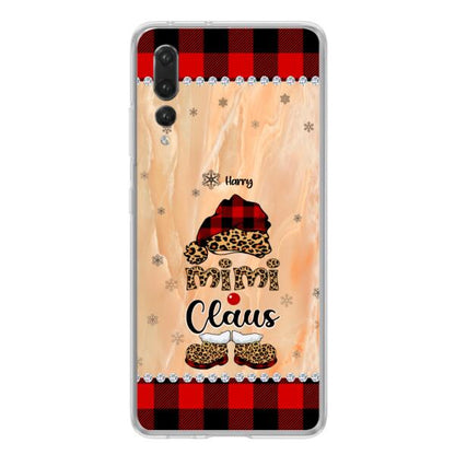 Personalized Mimi Claus Phone Case - Up to 9 Names - Gift For Grandma - Case For Xiaomi, Oppo And Huawei