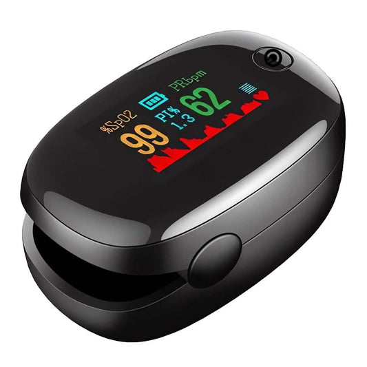 Finger Pulse Oximeter – Heart Rate & SPO2 Monitor