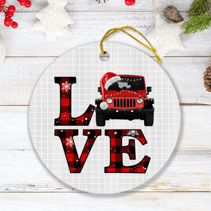 Personalized Off-road Car Ornament - Christmas Gift Idea For Off-road Lovers