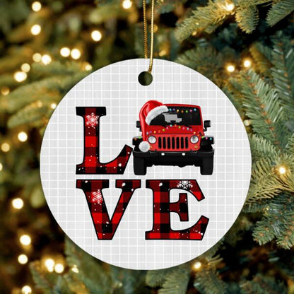Personalized Off-road Car Ornament - Christmas Gift Idea For Off-road Lovers