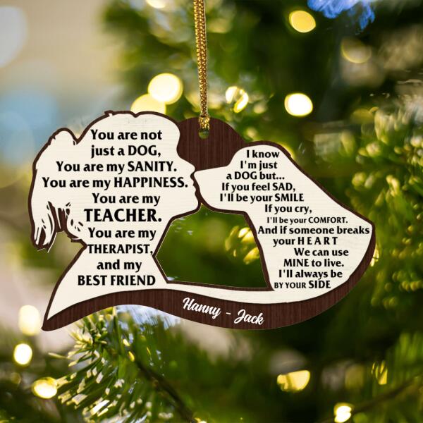 Personalized Labrador Ornament - Best Gift For Dog Lovers - You Are Not Just A Dog