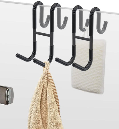 Rust-Resistant Door Mount Shower Hook – Strong Multifunctional Hanging Hook