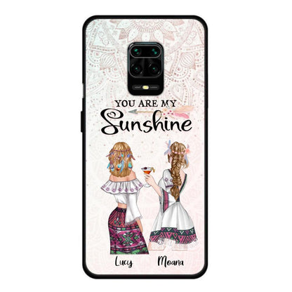 Personalized Bohemian Friends Phone Case - Case For Huawei, Xiaomi & Oppo - You Are My Sunshine