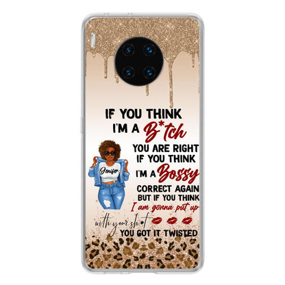 Custom Personalized Someone Called Me A Bitch Phone Case - Case For Xiaomi, Huawei and Oppo Models