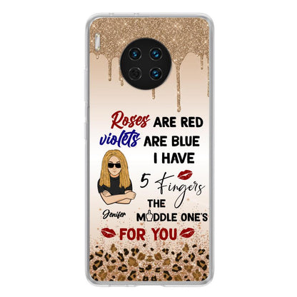 Custom Personalized Xiaomi, Huawei and Oppo Case - Gift For Birthday/ Friends - Rose Are Red, Violets Are Blue