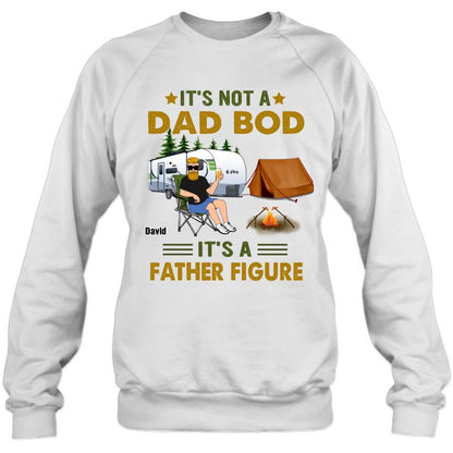 Personalized Dad Shirt - Gift Idea For Father's Day - It's Not A Dad Bod It's A Father Figure