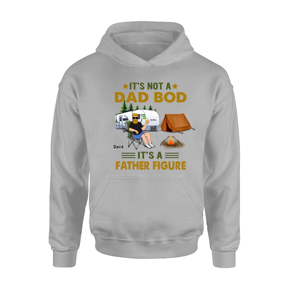 Personalized Dad Shirt - Gift Idea For Father's Day - It's Not A Dad Bod It's A Father Figure