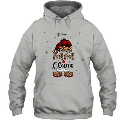 Personalized Mimi Claus Shirt/Pullover Hoodie - Up to 9 Names - Gift For Grandma