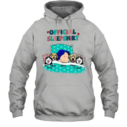 Personalized Dog Shirt - Up to 4 Dogs - Dog Official Sleepshirt