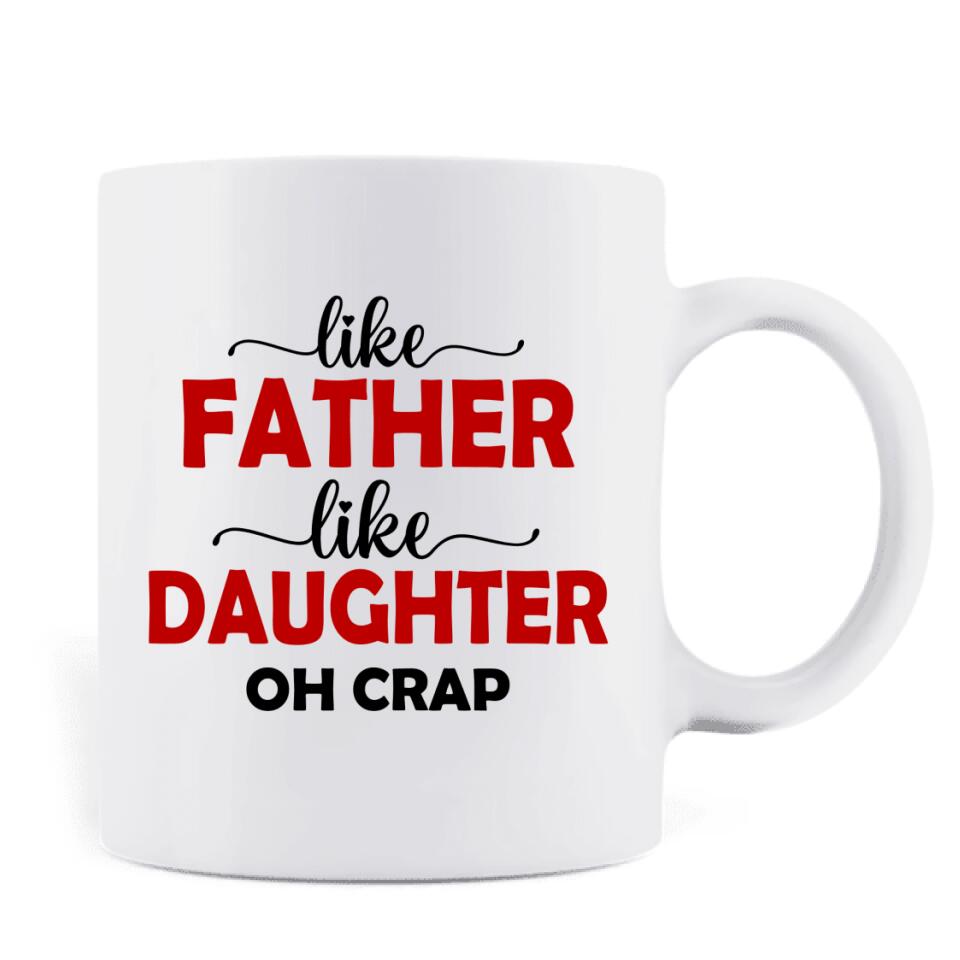 Personalized Dad's Financial Burden Coffee Mug - Father's Day Gift From Daughter - I Will Always Be Your Financial Burden