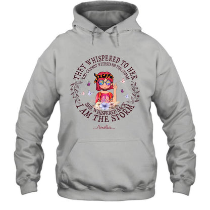 Personalized Hippie Girl T-shirt/Pullover Hoodie - Best Gift For Girl - I Am The Storm