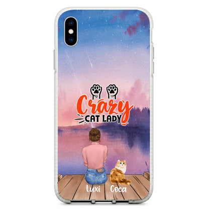 Personalized Cat Mom Phone Case - Up to 5 Cats - Gift Idea For Cat Lover - Best Cat Mom Ever - Case For iPhone And Samsung