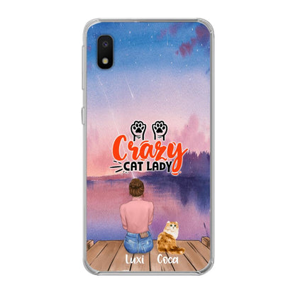 Personalized Cat Mom Phone Case - Up to 5 Cats - Gift Idea For Cat Lover - Best Cat Mom Ever - Case For iPhone And Samsung