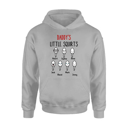 Personalized Happy Father's Day Shirt - Gift Idea For Father with up to 7 Sperms