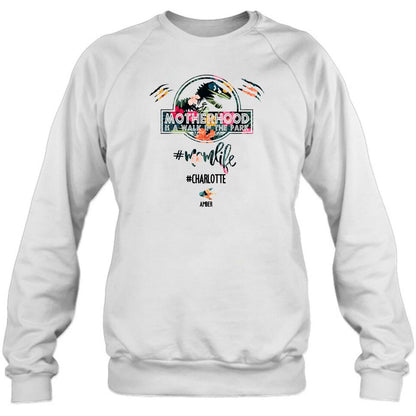 Personalized Mama Dinosaur T-Shirt - Best Gift For Mothers - 2QCGS1