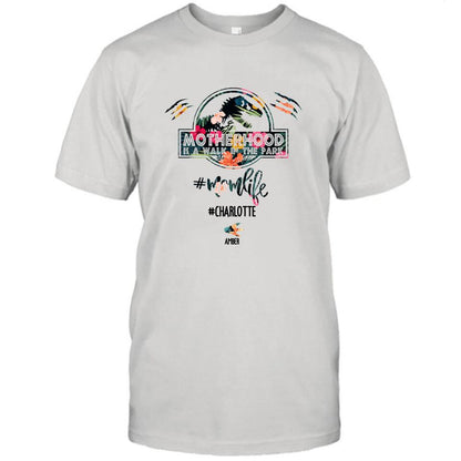 Personalized Mama Dinosaur T-Shirt - Best Gift For Mothers - 2QCGS1