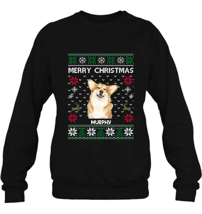 Personalized Dog Sweatshirt - Best Gift For Dog Lover - Merry Christmas