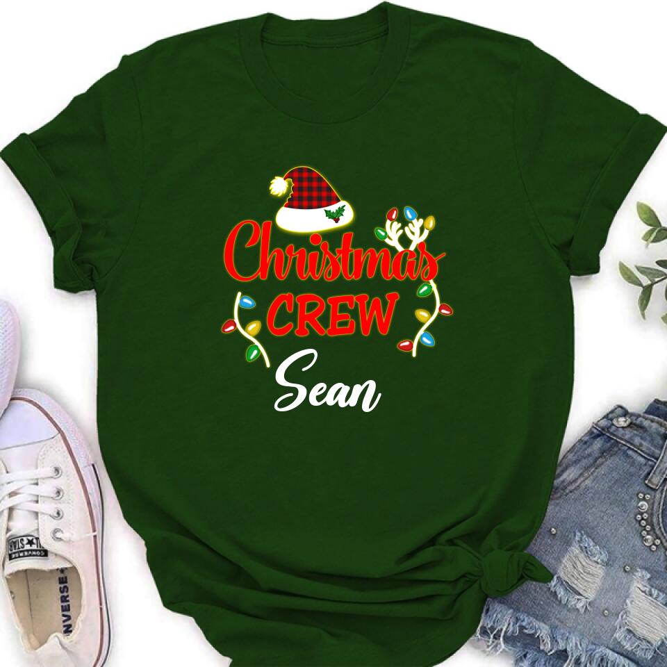 Personalized Family Christmas Shirt - Christmas Gift For Family - Christmas Crew