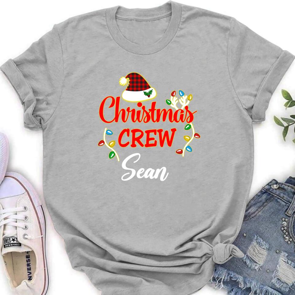 Personalized Family Christmas Shirt - Christmas Gift For Family - Christmas Crew