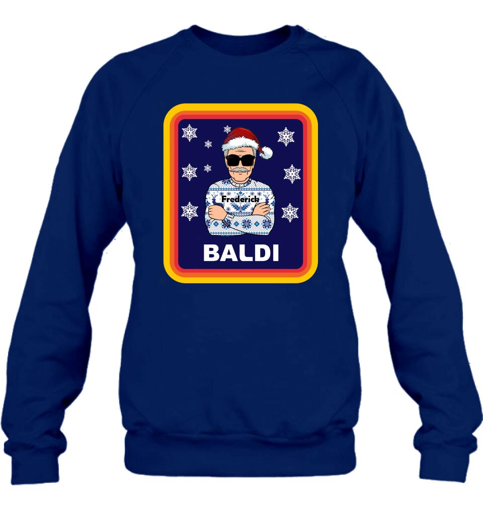 Personalized Baldi Custom Sweater/T-Shirt/Pullover Hoodie - Gift Idea For Man
