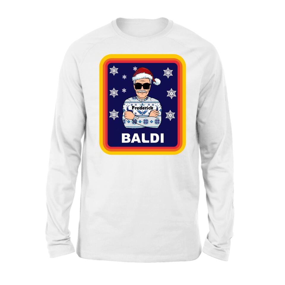 Personalized Baldi Custom Sweater/T-Shirt/Pullover Hoodie - Gift Idea For Man