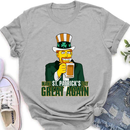 Personalized St. Patrick's Day Shirt - Make St. Patrick's Day Great Again