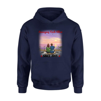 Personalized Annoying Couple T-Shirt - Gift Idea For Couple - Annoying Each Other For Valentine's Day