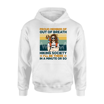 Personalized Hiking Shirt/Hoodie - Gift Idea For Hiking Lover - Out Of Breath Hiking Society