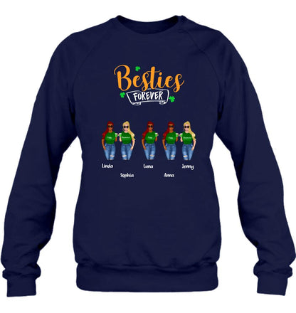 Personalized Drunker Half Shirt - Up to 5 People - Gift Idea For St Patrick's Day - She Is My Drunker Half