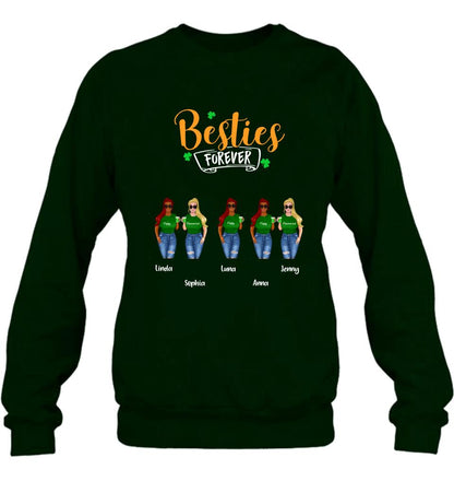 Personalized Drunker Half Shirt - Up to 5 People - Gift Idea For St Patrick's Day - She Is My Drunker Half