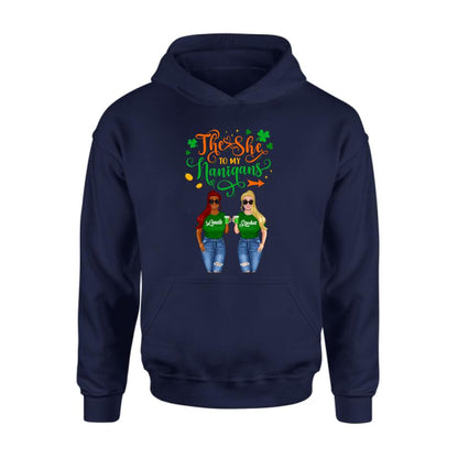 Personalized Friends Shirt - Gift Idea For St Patrick's Day - The She To My Nanigans