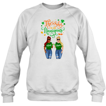 Personalized Friends Shirt - Gift Idea For St Patrick's Day - The She To My Nanigans