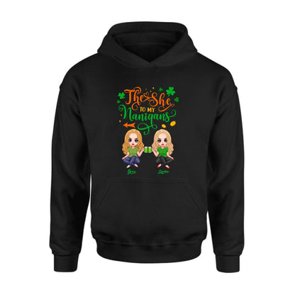 Personalized Friends Shirt - Gift Idea For St Patrick's Day - The She To My Nanigans
