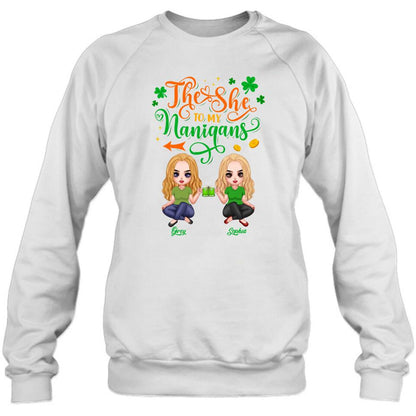 Personalized Friends Shirt - Gift Idea For St Patrick's Day - The She To My Nanigans