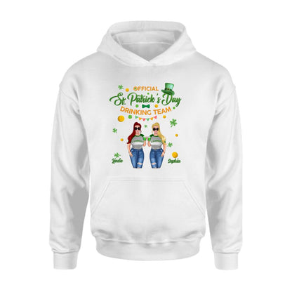 Personalized Drunker Half Shirt - Gift Idea For St. Patrick's Day - She Is My Drunker Half