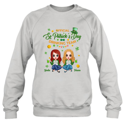 Personalized Drunker Half Shirt - Gift Idea For St. Patrick's Day - She Is My Drunker Half