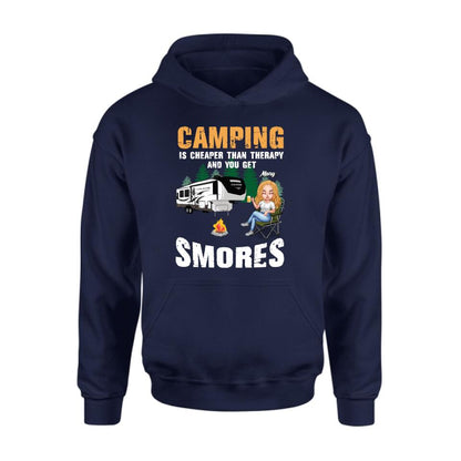 Personalized Camping Shirt - Up to 4 People - Best Gift For Camping Lovers