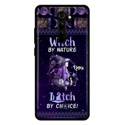 Custom Personalized Witch Phone Case - Halloween Gift Idea For Friends - Case for Xiaomi, Huawei & Oppo
