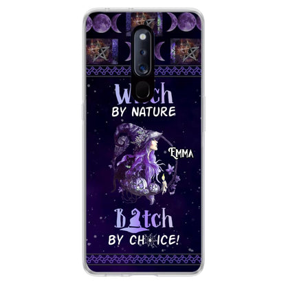 Custom Personalized Witch Phone Case - Halloween Gift Idea For Friends - Case for Xiaomi, Huawei & Oppo