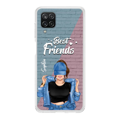 Custom Personalized Besties Phone Case - Gift For Friends/ Besties - Best Friends Forever And Ever - Case For iPhone And Samsung