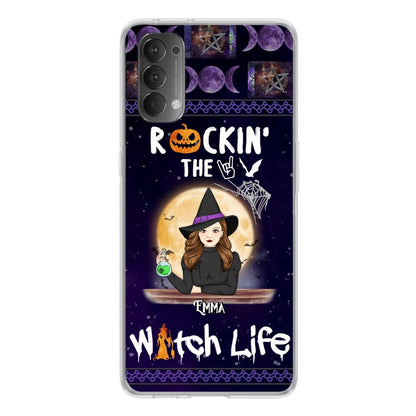 Custom Personalized Witch Phone Case - Halloween Gift Idea - Rockin' The Witch Life - Case For Xiaomi, Huawei & Oppo