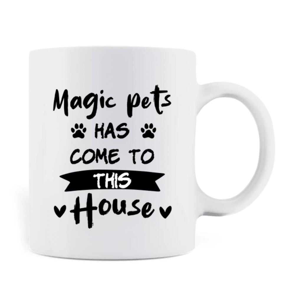 Personalized Halloween Pets On Car Coffee  Mug - Up to 5 Pets - It's Just A Bunch Of Hocus Pocus - NCEQ9H